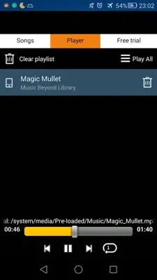 MP3 Music Download & Player android App screenshot 0